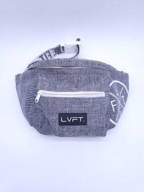 LVFT Live Fit Unisex Grey Belt Bag / Bum Bag / Crossbody Onesize
